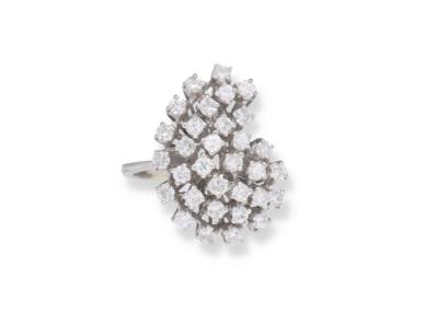 Brillant Ring zus. ca. 1,55 ct - Jewellery