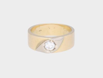 Brillant Solitär Ring ca. 0,35 ct - Schmuck