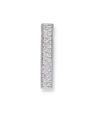 Brillantanhänger zus. ca. 0,51 ct - Jewellery