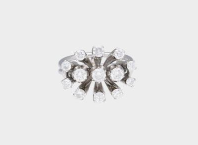 Brillantring zus. ca. 1,10 ct - Schmuck