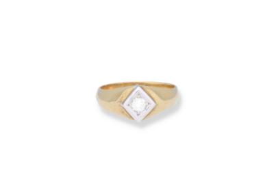 Brillantsolitär Ring ca. 0,20 ct - Schmuck