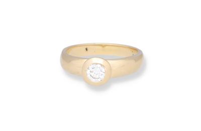 Brillantsolitär Ring ca. 0,52 ct - Schmuck