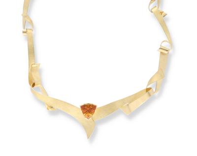 Citrin Collier ca. 2,58 ct - Schmuck