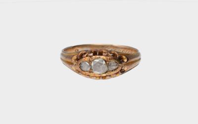 Diamantrauten Ring zus. ca. 0,20 ct - Schmuck