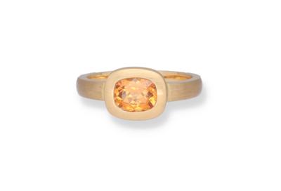 Mandarin Granat Ring ca. 1,55 ct - Schmuck