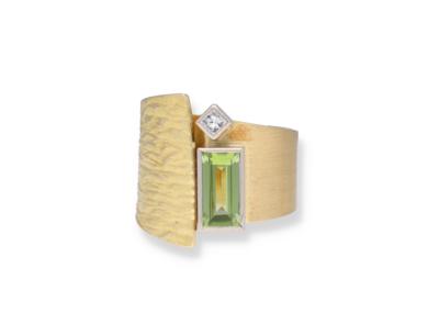 Peridot Ring ca. 20 ct - Schmuck