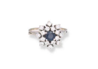 Saphirring ca. 0,62 ct - Jewellery