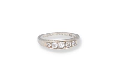 Altschliffdiamant Ring zus. ca. 0,50 ct - Gioielli