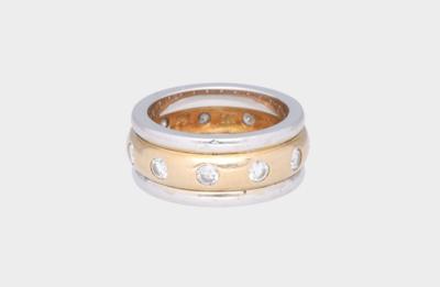 Brillant Memoryring zus. ca. 1 ct - Gioielli