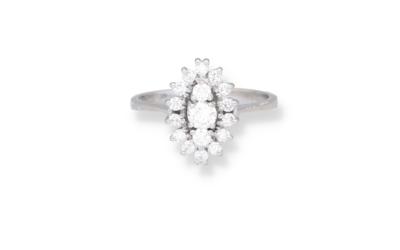 Brillantring zus. ca. 0,40 ct - Schmuck