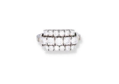 Brillantring zus. ca. 1,60 ct - Schmuck