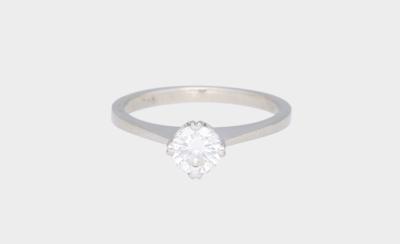 Brillantsolitär Ring ca. 0,50 ct - Schmuck