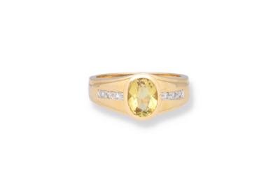 Diamant Beryllring - Jewellery