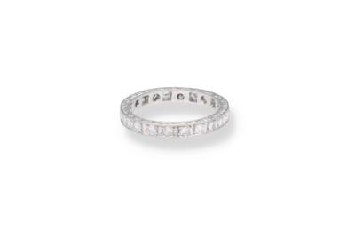 Diamant Memoryring zus. ca. 0,60 ct - Jewellery