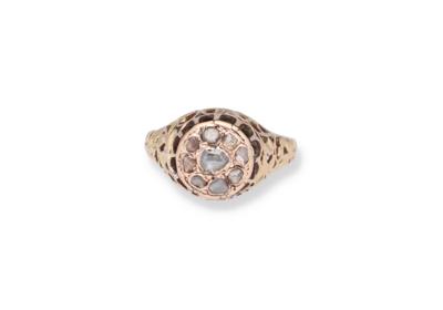 Diamantrauten Ring zus. ca. 0,15 ct - Gioielli