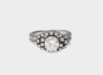 Diamantring zus. ca. 1,15 ct - Klenoty