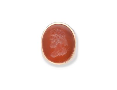 Ring mit Carneol Intaglio - Gioielli