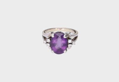 Brillant Amethystring - Schmuck