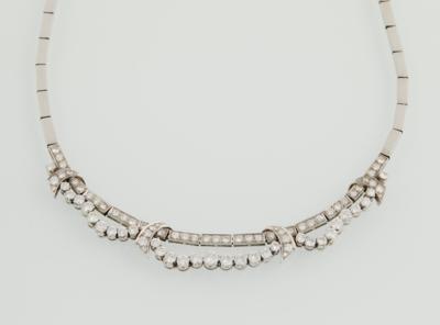 Brillantcollier zus. ca. 3,50 ct - Gioielli