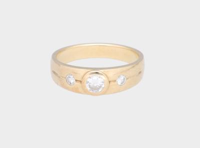 Brillantring zus. ca. 0,22 ct - Klenoty