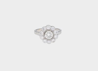 Brillantring zus. ca. 1,10 ct - Schmuck