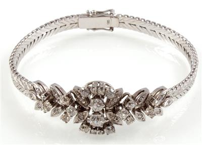 Diamantarmband zus. ca. 1,60 ct - Klenoty