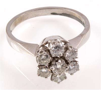 Brillantring zus. ca. 1 ct - Gioielli