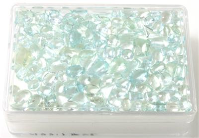 Lot lose Aquamarine zus. 122 ct - Diamanten, Farb- und Edelsteine