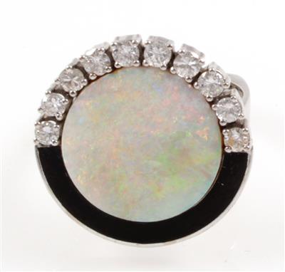 Opal-Brillantring - Jewellery