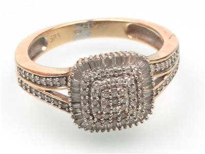 Diamantdamenring zus. ca. 0,95 ct - Jewellery