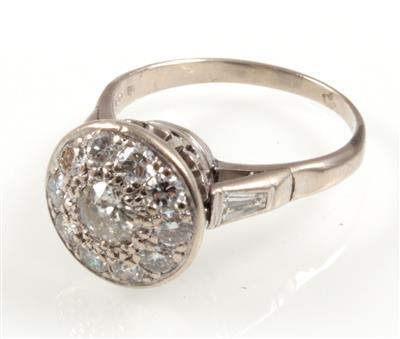 Diamantdamenring zus. ca. 1,50 ct - Klenoty