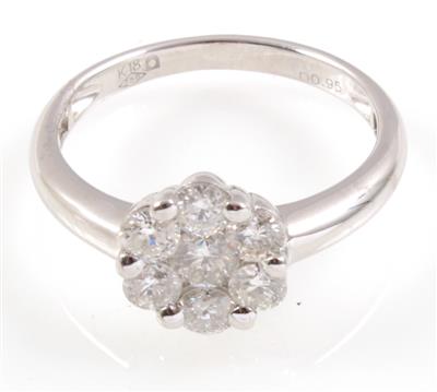 Brillantring zus. 0,95 ct - Klenoty