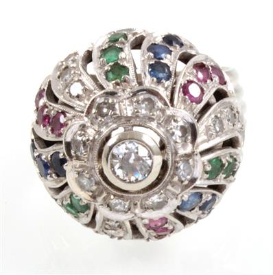 Diamantdamenring zus. ca. 0,65 ct - Schmuck Sale