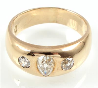 Diamantallianzring zus. ca. 0,60 ct - Schmuck