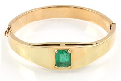 Smaragdarmreif ca. 4,5 ct - Jewellery