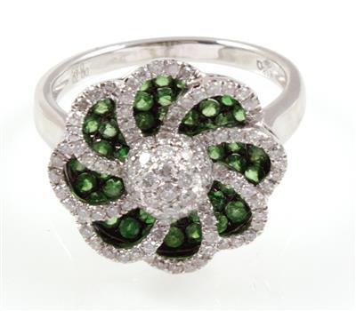 Brillant Granatring - Jewellery