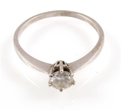 Brillantsolitärring ca. 0,50 ct - Schmuck