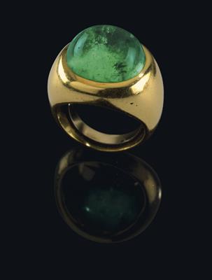 Smaragdring ca. 15 ct - Jewellery