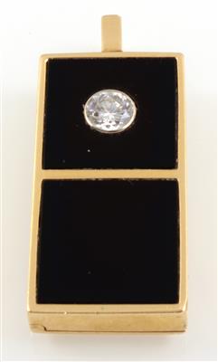 Brillantmedaillon ca. 0,60 ct - Gioielli