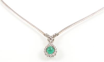 Brillantcollier zus. ca. 0,95 ct - Klenoty