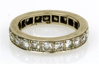 Brillantmemoryring zus. ca. 1,50 ct - Schmuck