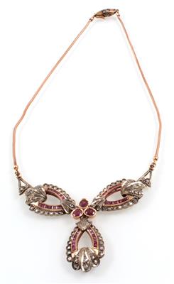 Diamant Rubin Collier - Jewellery