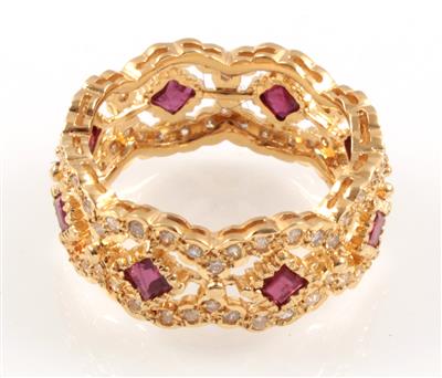 Brillant Rubin Ring - Jewellery