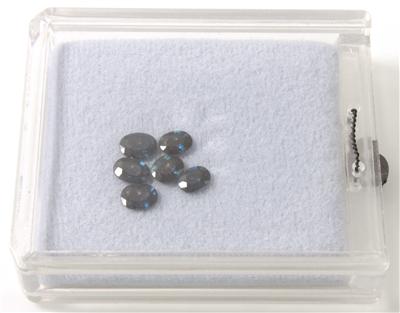 6 lose Saphire 9,72 ct - Diamanten, Farb- und Edelsteine