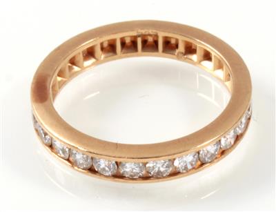 Brillantmemoryring zus. ca. 0,70 ct - Schmuck Summersale