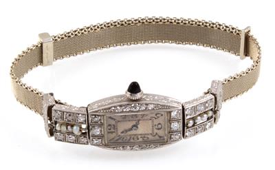 Diamant Armbanduhr zus. ca. 1,1 ct - Jewellery