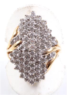 Brillantdamenring zus. ca. 2,00 ct - Schmuck Summersale