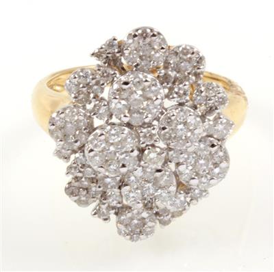 Brillantring zus. 1,45 ct - Schmuck Summersale