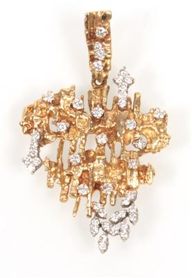 Brillantanhänger zus. ca. 1,30 ct - Jewellery