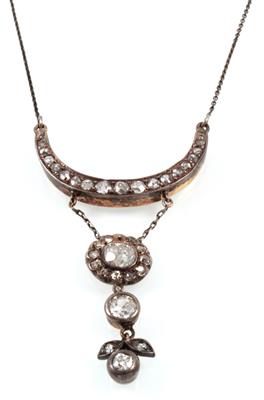 Diamantcollier zus. ca. 2,5 ct - Jewellery